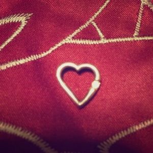 10k White Gold Pendant