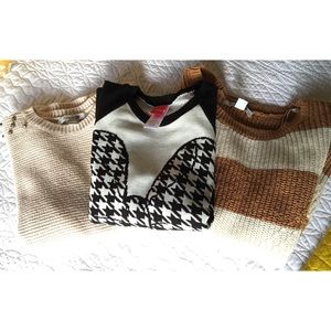PRICED TO SELL 3X1 SWEATERS