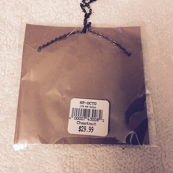 SOLD Wooden Octopus Necklace - Picture 2 of 2