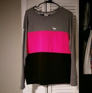 Victoria Secret pink crew