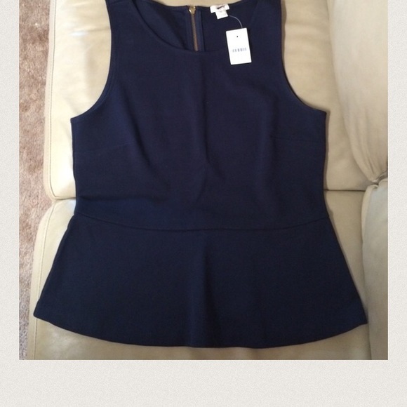 J crew peplum top
