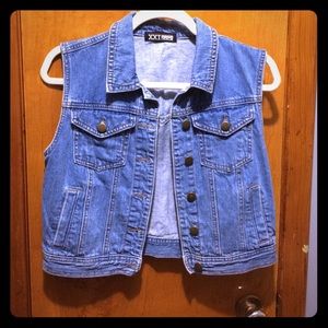 Denim vest