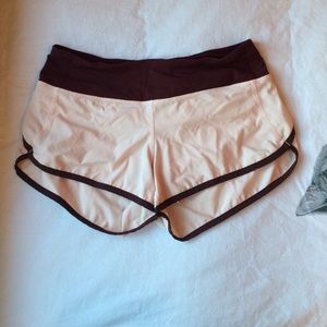 Lulu lemon pink shorts.