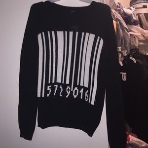 Barcode Sweater🌚