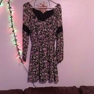 Princess Vera Wang Short floral printed dress