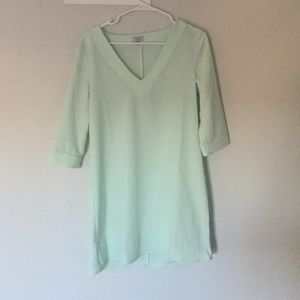 Light blue dress