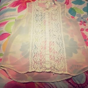 See through summer tank