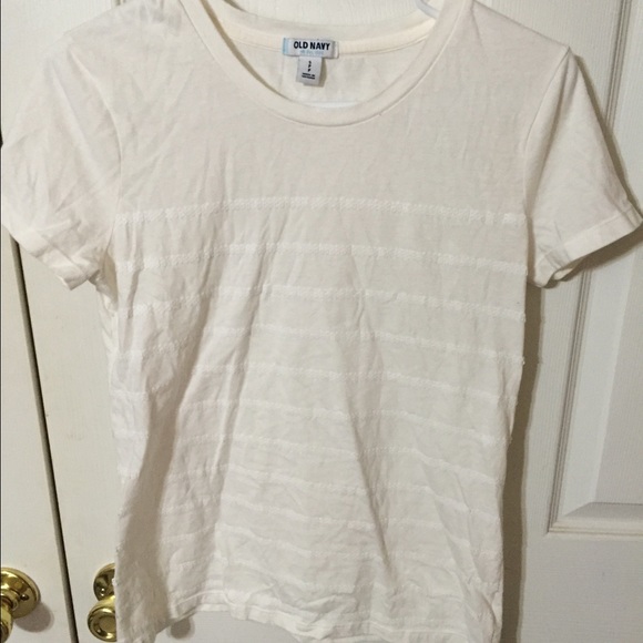 Sequin scoop neck shirt