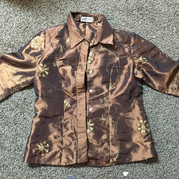 Silk top