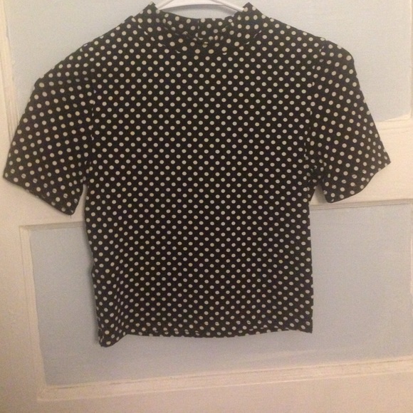Polka dot crop top - Picture 1 of 3