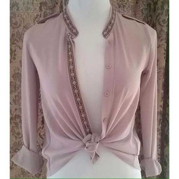 Free People Button Down Shirt NWOT