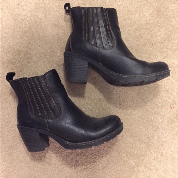 BOC Shoes - BOC GENUINE LEATHER BLACK BOOTIES