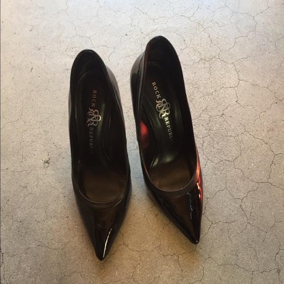 rock republic heels pointy