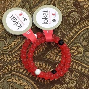 Red Lokai bracelets