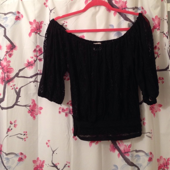 Sexy black blouse - Picture 1 of 1