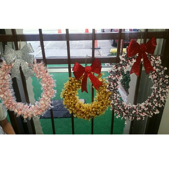 Candy wreath