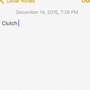 Black clutch reserved *****