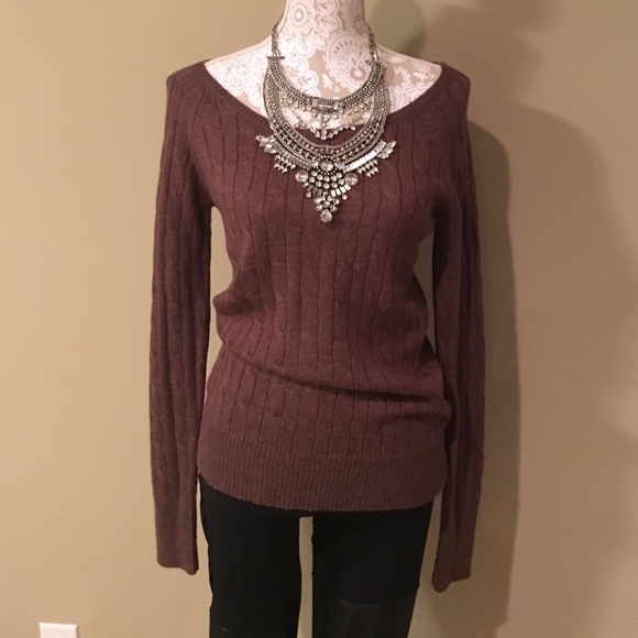 Brown sweater