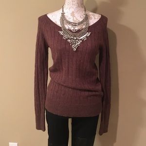 Brown sweater