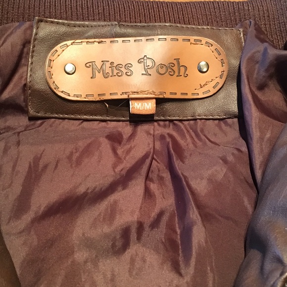 cute brown bomber jacket - Picture 2 of 2