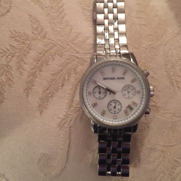 Michael Kors stainless steel watch
