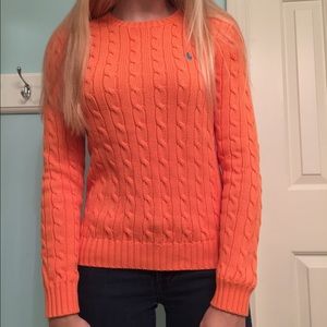 Ralph Lauren Cable-Knit Cotton Sweater (Crewneck)