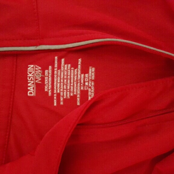 Red Danskin Pullover
