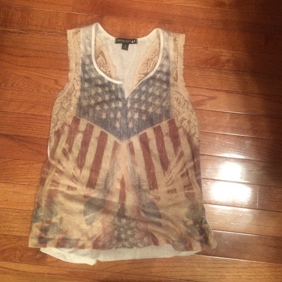 American flag shirt