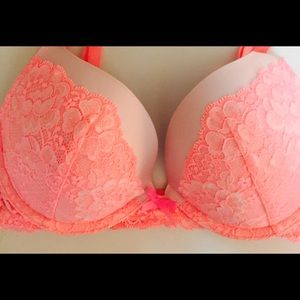 Coral Sparkle VS Bra!