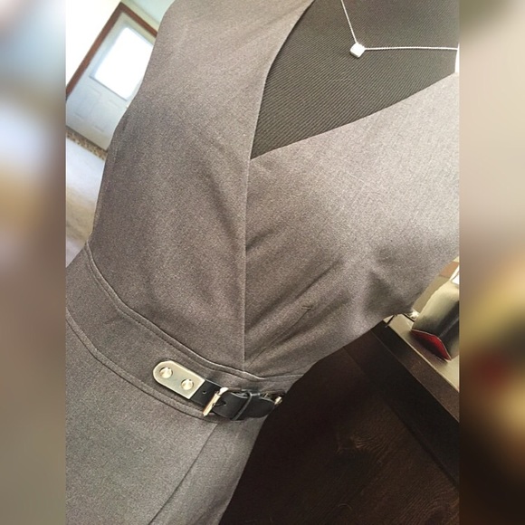 CK | Buckle Wrap Dress