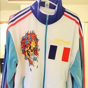 Ed hardy polyester jacket