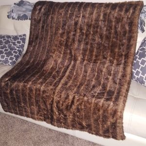 Pier 1 Faux Fur Throw