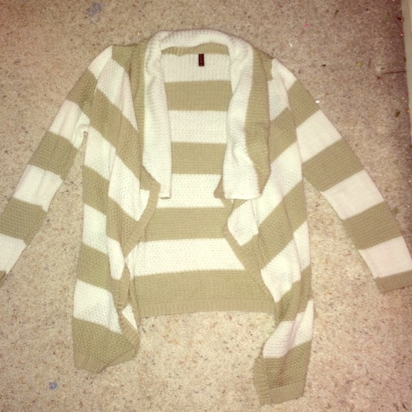 Fulltilt Striped Cardigan