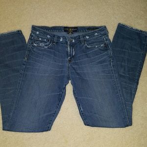 Distressed Lucky jeans