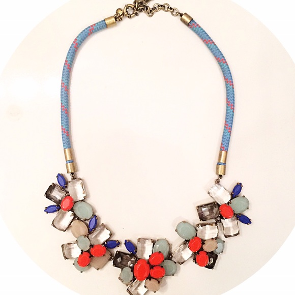 J. Crew Jewelry - J.Crew Necklace - Bright Cord Statement Piece
