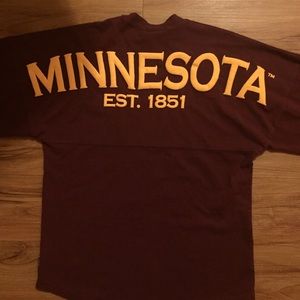 Spirit Jersey University of Minnesota campus tee