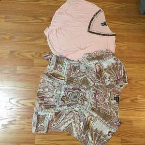 2 nice shirt bundle! Rue 21 worn a few times!