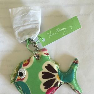 NWT Vera Bradley fish keychain