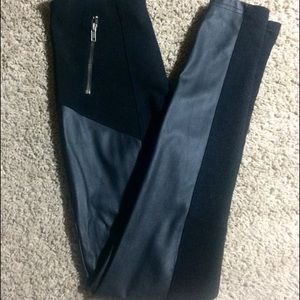 H&M Faux Leather Pants