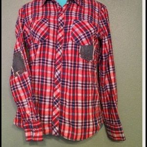 Volcom plaid shirt