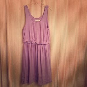 Lavender tank dress