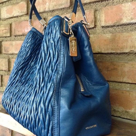 Coach Handbags - Coach Madison Gathered Leather Phoebe