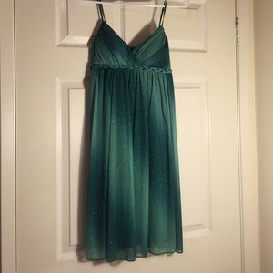 New Green Sparkling Dress
