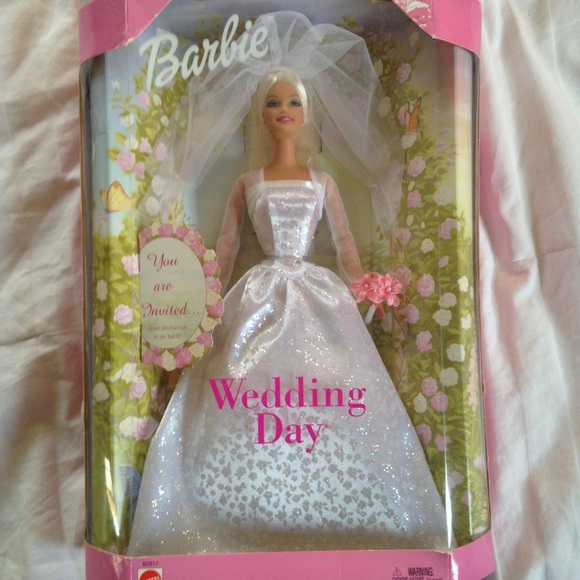 Barbie Other - Wedding dress bride barbie