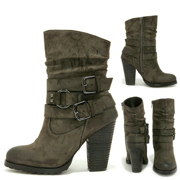 Lulus Shoes - Lulu's boots with gun metal hardware