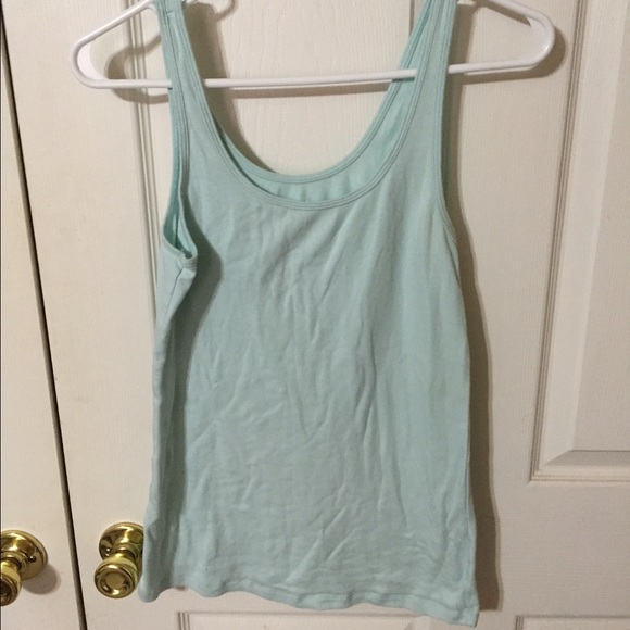 Light teal tank