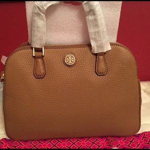 *SOLD*Tory Burch Robinson Satchel in Tiger Eye