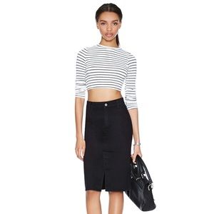 Cheap Monday Denim Pencil Skirt