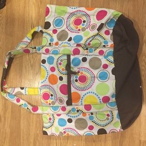 XL tote and wallet from thirty-one