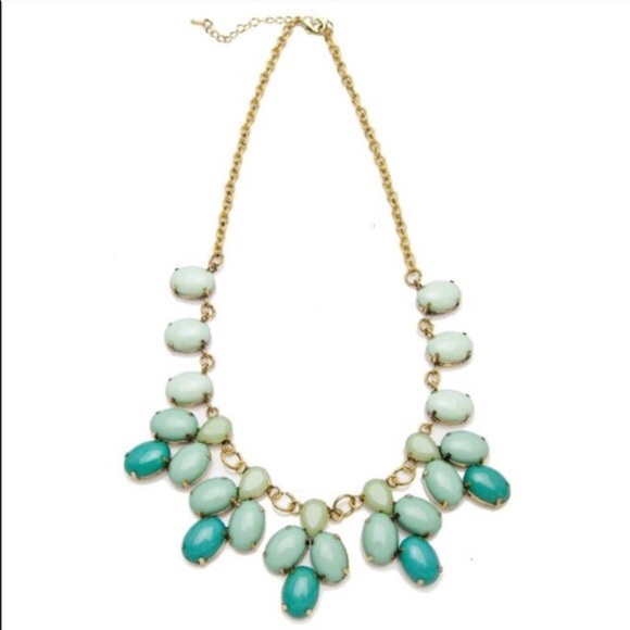 Green and Gold Adjustable Necklace